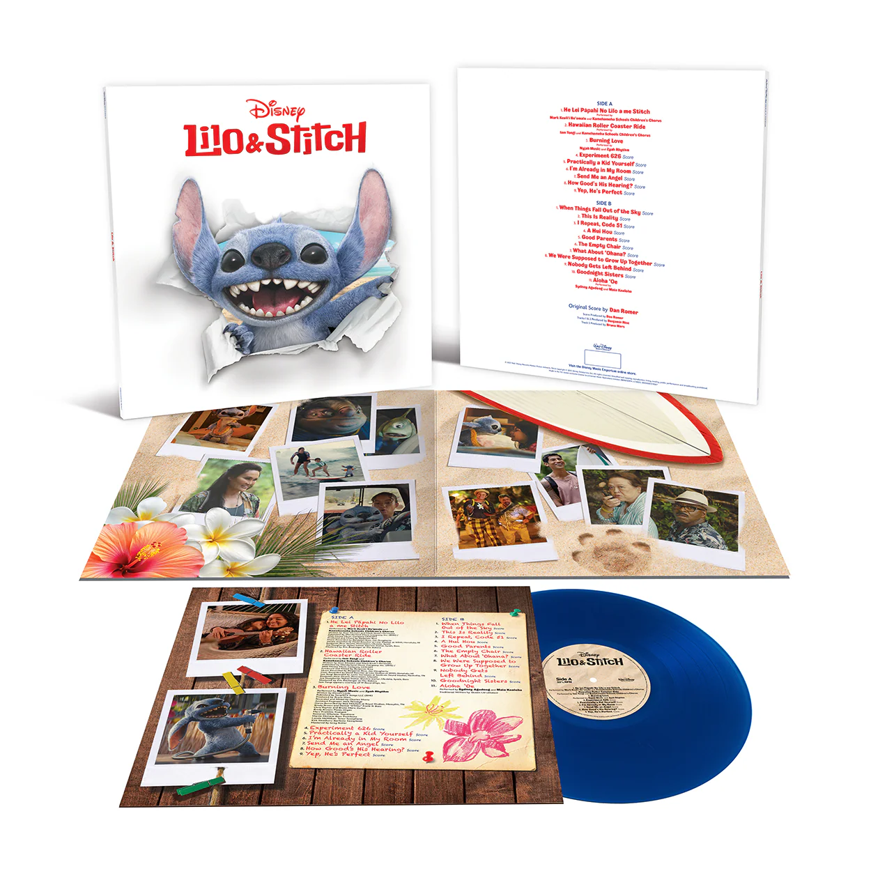 Lilo & Stitch OST: Translucent Blue Vinyl LP - Image 2