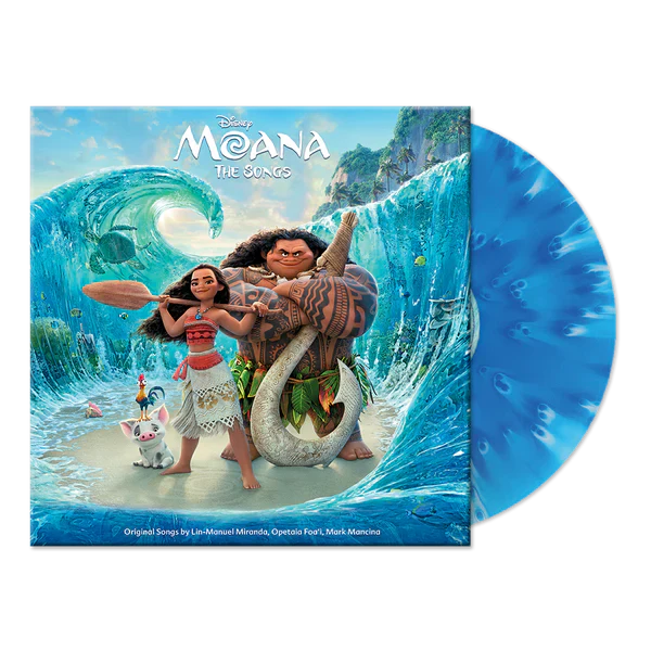 Moana - The Songs: Limited Wave Break Blue Vinyl LP - Image 2
